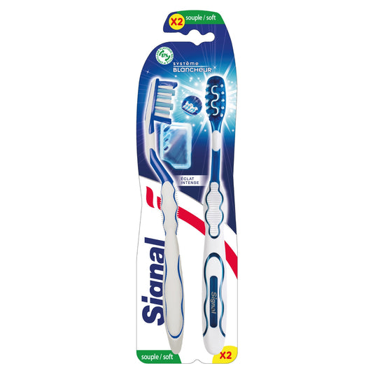 SIGNAL Intense Whitening and Shine Soft Toothbrush