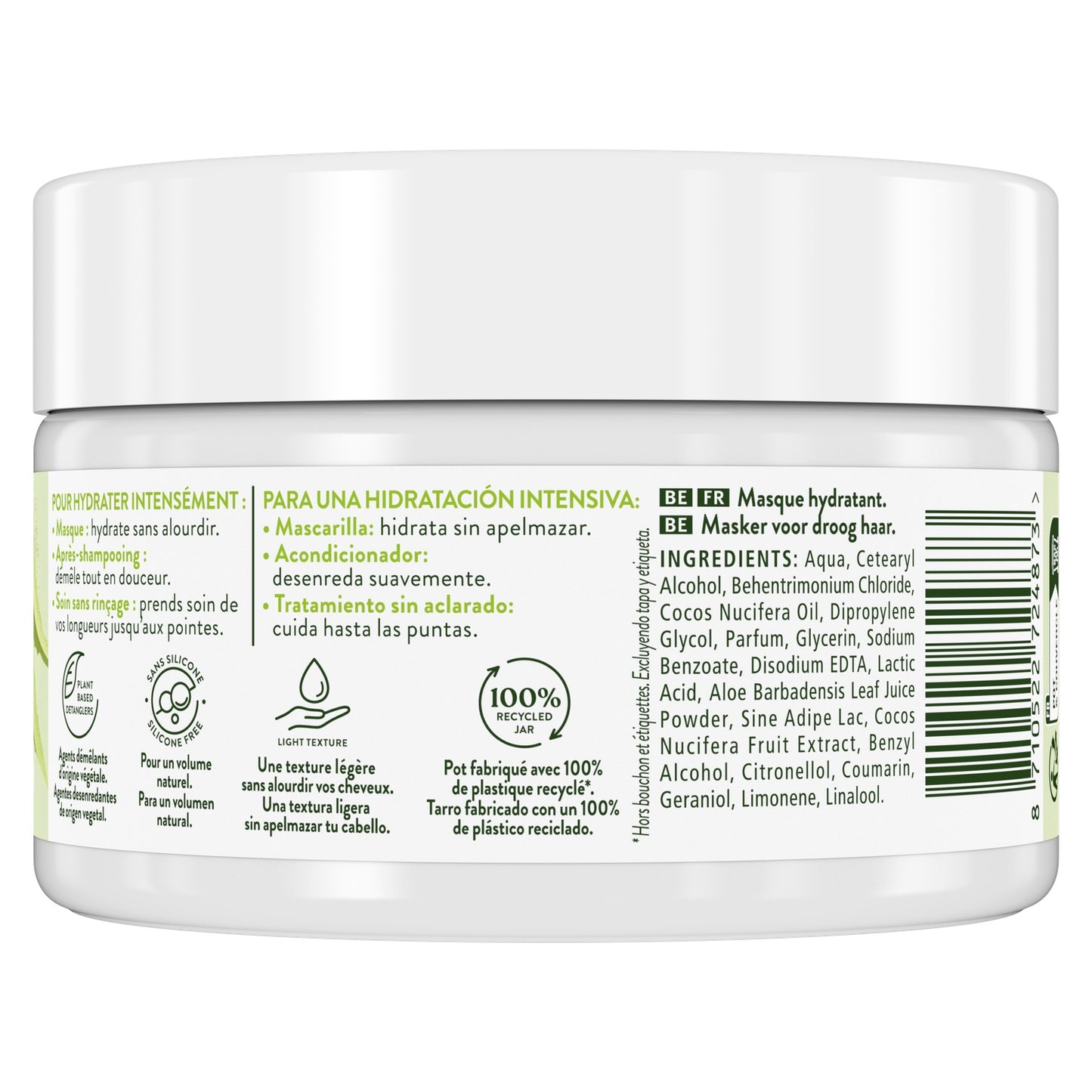 TIMOTEI Coconut Milk and Aloe Vera Moisturizing Mask