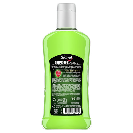 SIGNAL Active Anti-Bacterial Defensive Mouthwash
