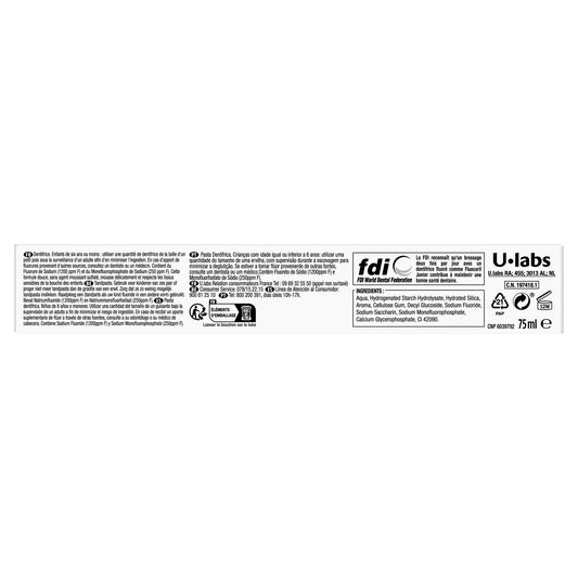 Children's Toothpaste 6-12 Years Anti-Cavity Strengthens Enamel Bubble Gum Flavor FLUOCARIL