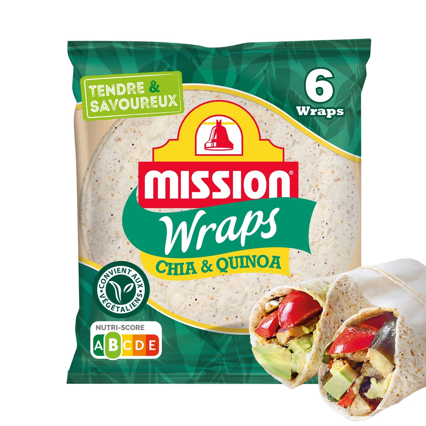 Wraps Quinoa & Chia MISSION