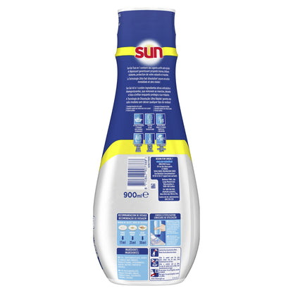 SUN All-in-1 Zitronenduft Clean and Shine Gel-Geschirrspülerreiniger