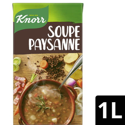KNORR Linsensuppe mit geräuchertem Speck