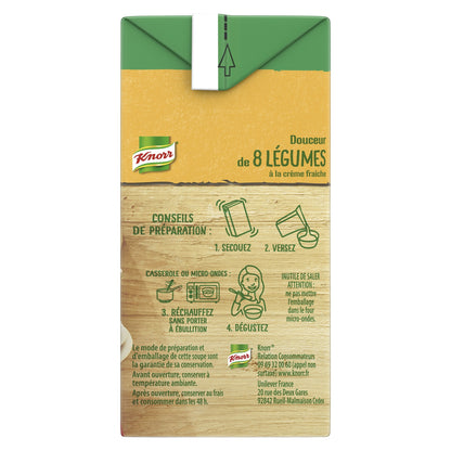 KNORR 8 Vegetable Cream Soup with Crème Fraîche