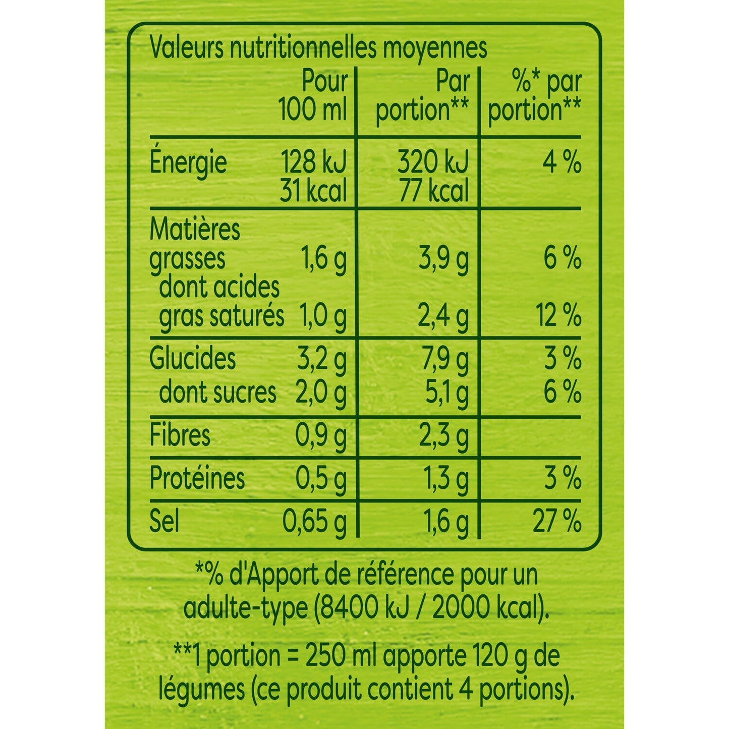 Soupe Potiron Crème Fraîche KNORR