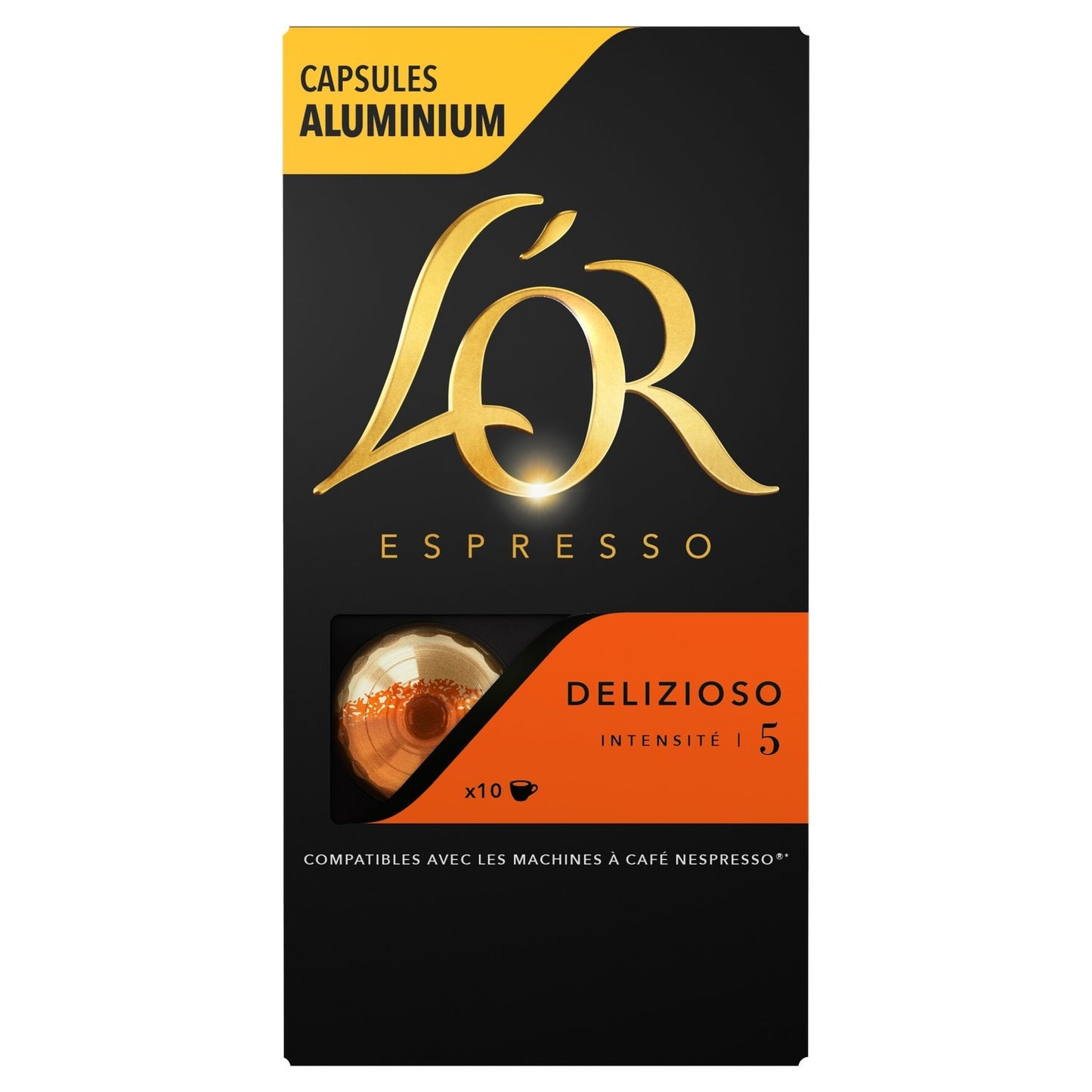 L'OR Espresso Capsules Intensity 5 Compatible with Nespresso