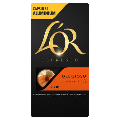 L'OR Espresso Capsules Intensity 5 Compatible with Nespresso