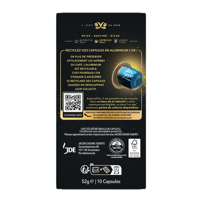 Decaffeinated Coffee Capsules Intensity 6 Nespresso Compatible L'OR