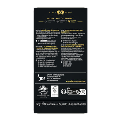 Lungo Profondo Intensity 8 Nespresso Compatible Capsules L'OR