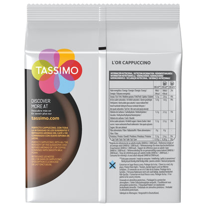 Cappuccino Dosettes l'Or Compatible Tassimo TASSIMO