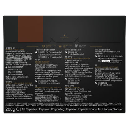 Nespresso Forza Intensity 9 L'OR ESPRESSO Compatible Capsules
