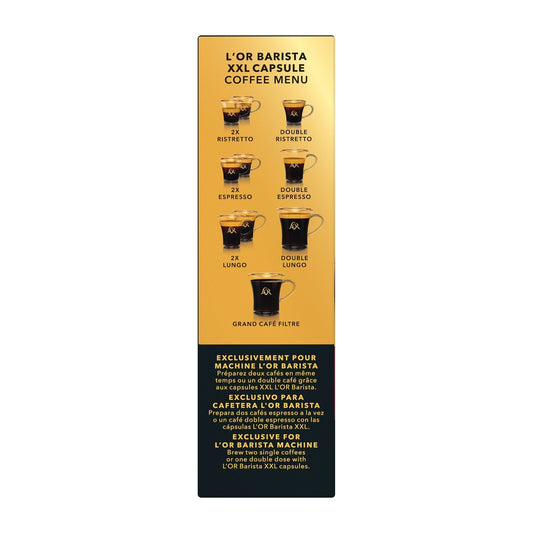 Café Capsules Splendente Intensité 7 Compatibles l'Or Barista L'OR