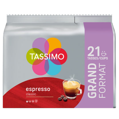 [ANTI-GASPILLAGE] Café Dosettes Espresso Classic TASSIMO - Date de durabilité minimale : 18/12/2025