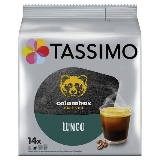 TASSIMO Columbus Lungo Coffee Pods