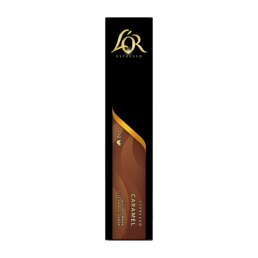 Café Capsules Caramel Compatible Nespresso L'OR