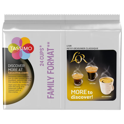 TASSIMO Classic Breakfast Gold Coffee Pods