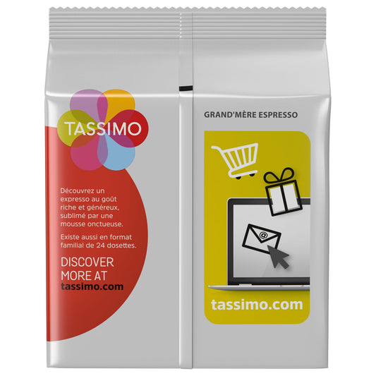 Café Dosettes Espresso Grand'mère Compatible Tassimo TASSIMO