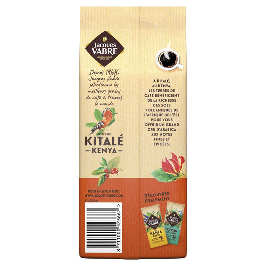 Ground Coffee 100% Arabica Kenya JACQUES VABRE