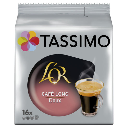 Long l'Or Coffee Pods Compatible with Tassimo TASSIMO