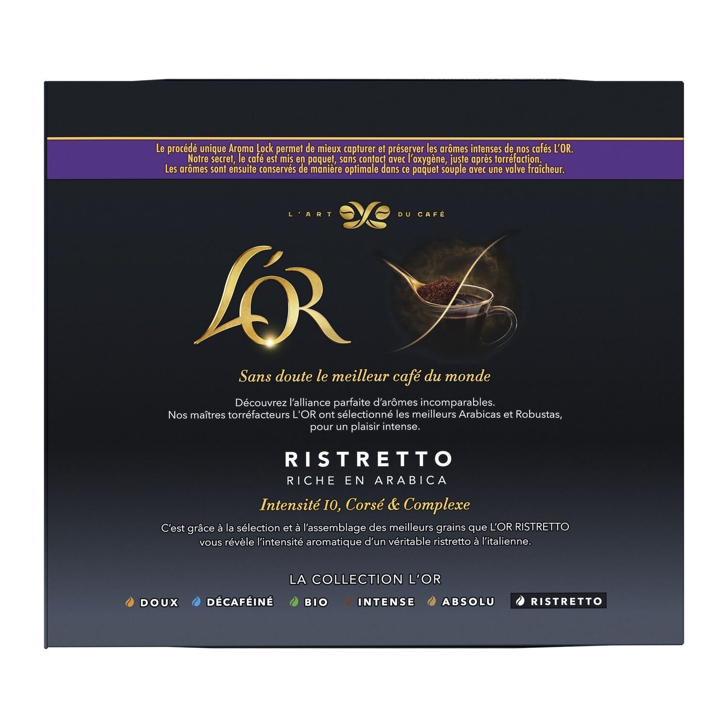 Ground Coffee Ristretto Intensity 10 L'OR