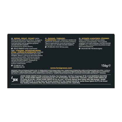Café Capsules Forza Intensité 9 Compatibles Nespresso® L'OR 