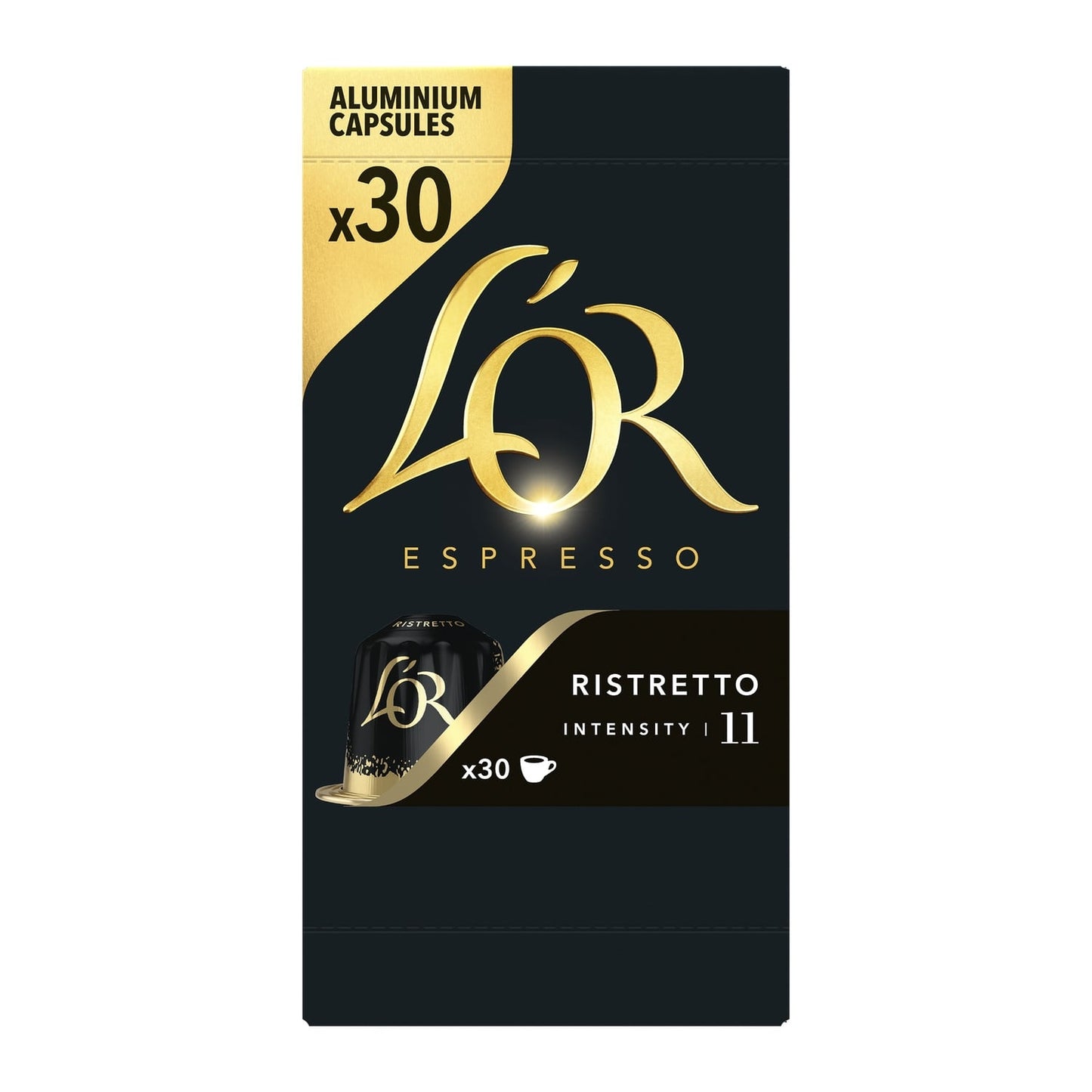 Café Capsules Ristretto Intensité 11 Compatibles Nespresso® L'OR 