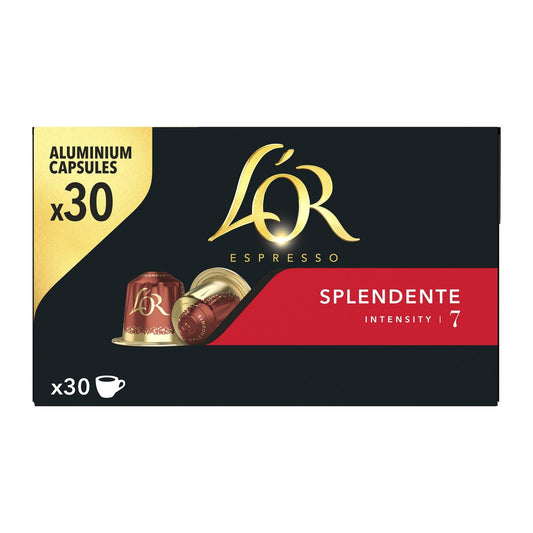 Café Capsules Intensité 7 Compatible Nespresso L'OR la boite de 30