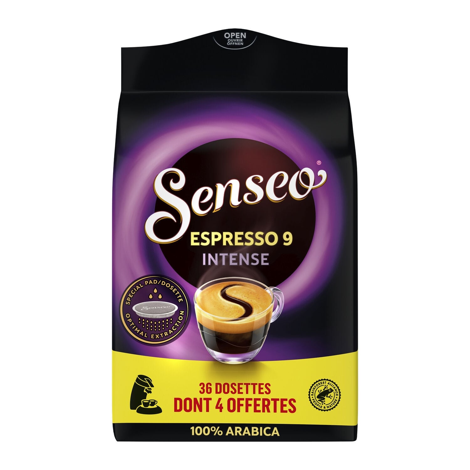 Café Dosettes Espresso Intense Compatibles Senseo SENSEO 