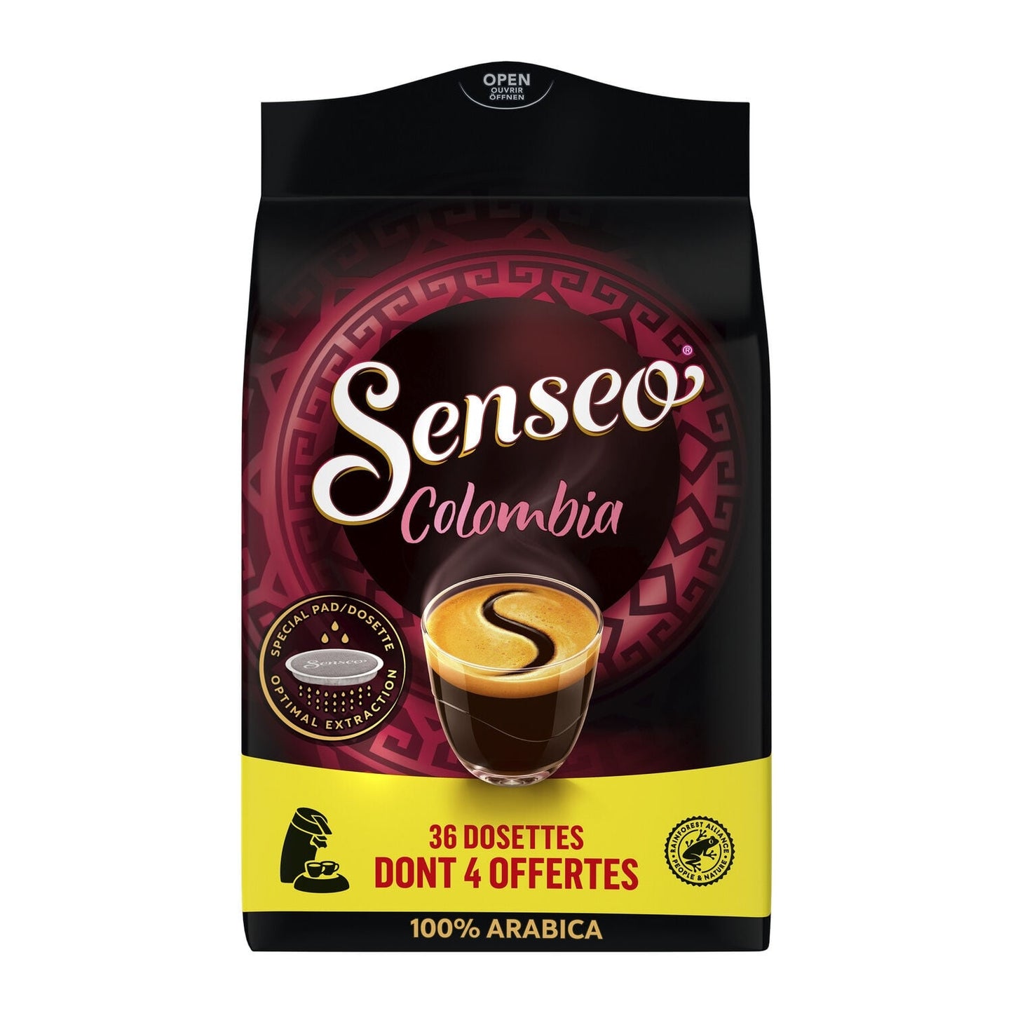 Café Dosettes Espresso Colombia Compatibles Senseo SENSEO 