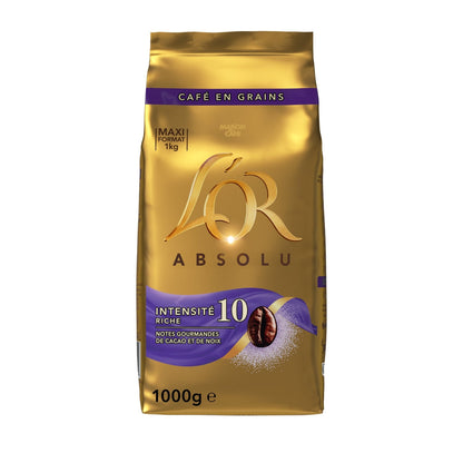 Café en Grains Absolu Intensité 10 L'OR 