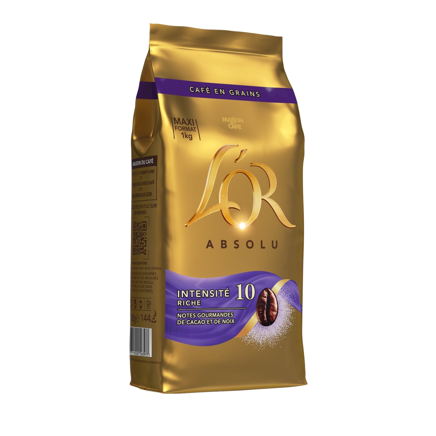 Café en Grains Absolu Intensité 10 L'OR 