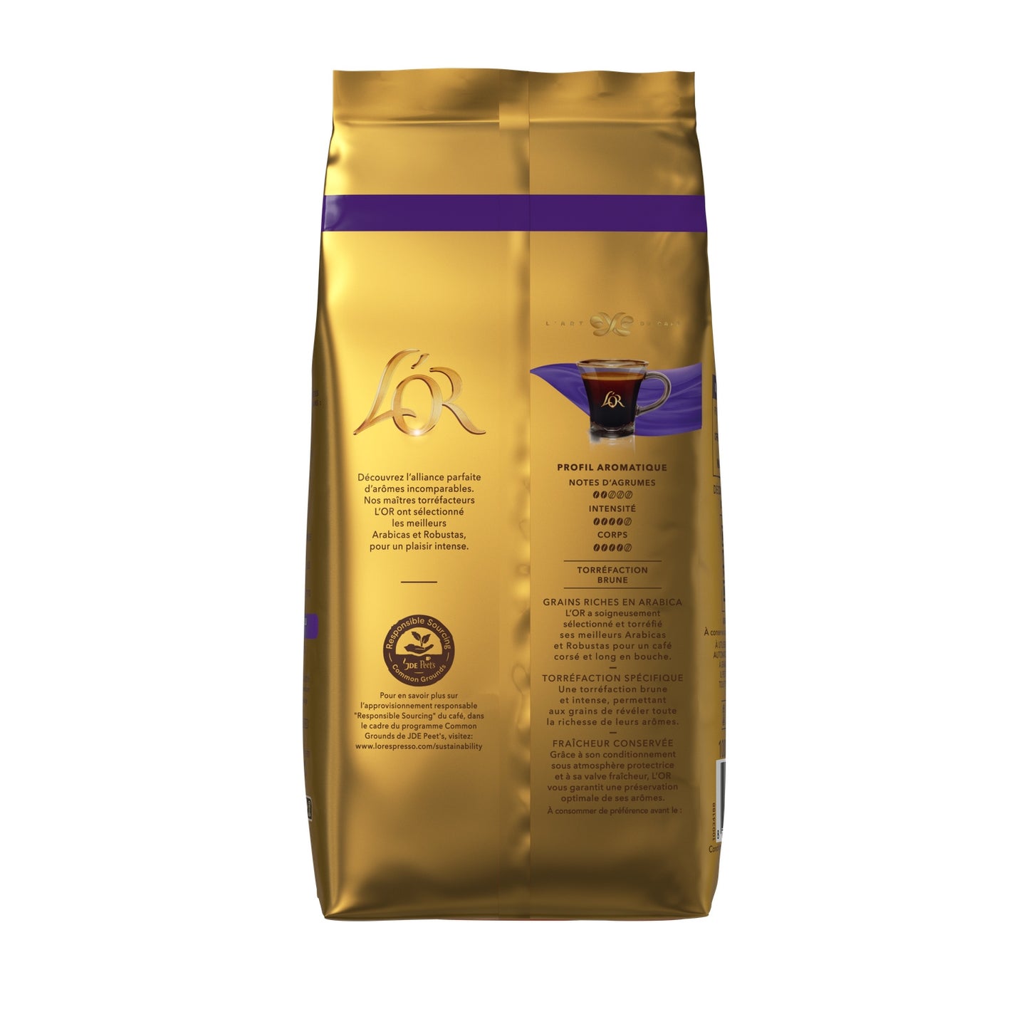 Café en Grains Absolu Intensité 10 L'OR 