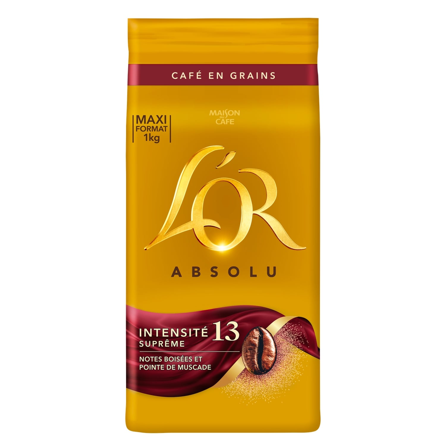 Café en Grains Absolu Intensité 13 L'OR 
