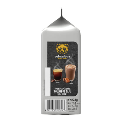 Café Dosettes Latte Macchiato Columbus Compatible Tassimo TASSIMO 
