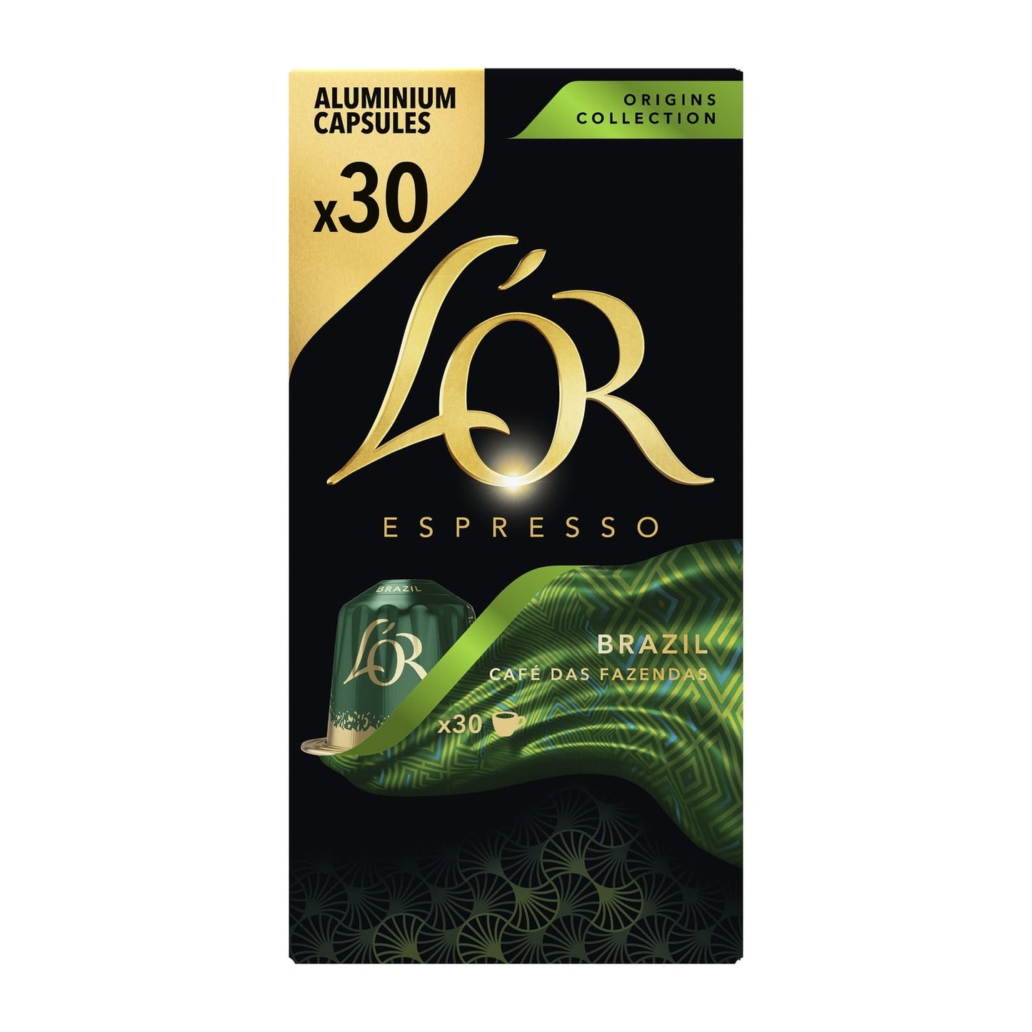 Café Capsules Brésil Intensité 8 Compatibles Nespresso® L'OR 