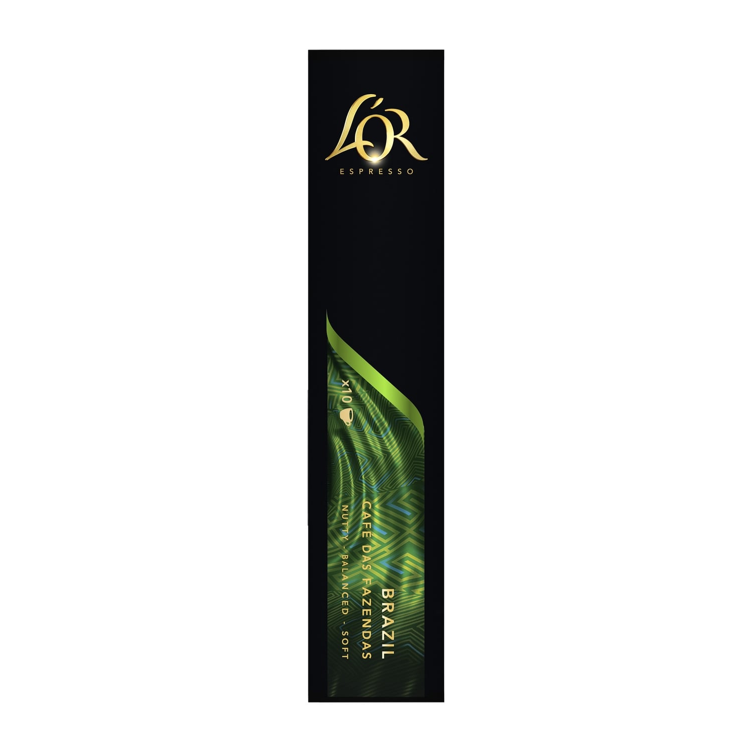 Café Capsules Brésil Intensité 8 Compatibles Nespresso® L'OR 