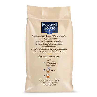 Café Soluble Cappuccino Classique MAXWELL HOUSE 