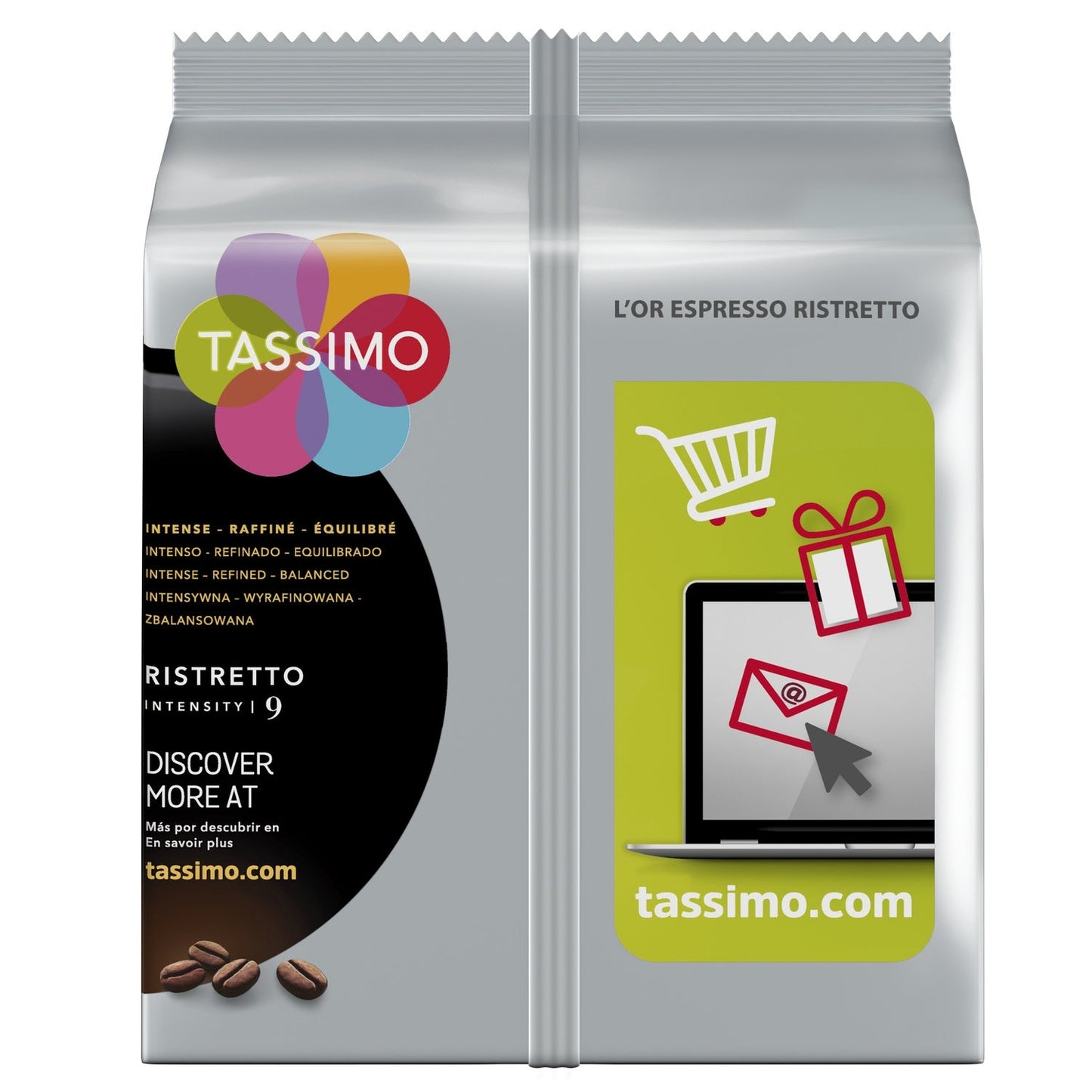 [ANTI-GASPILLAGE] Café Dosettes l'Or Espresso Ristretto TASSIMO - Date de durabilité minimale : 08/11/2025