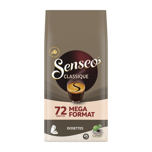 Café Dosettes Classique Compatible Senseo SENSEO le paquet de 72 dosettes