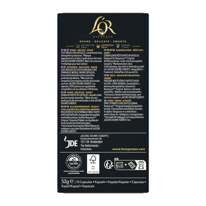 Café Capsules Biondo Intensité 5 Compatibles Nespresso® L'OR 
