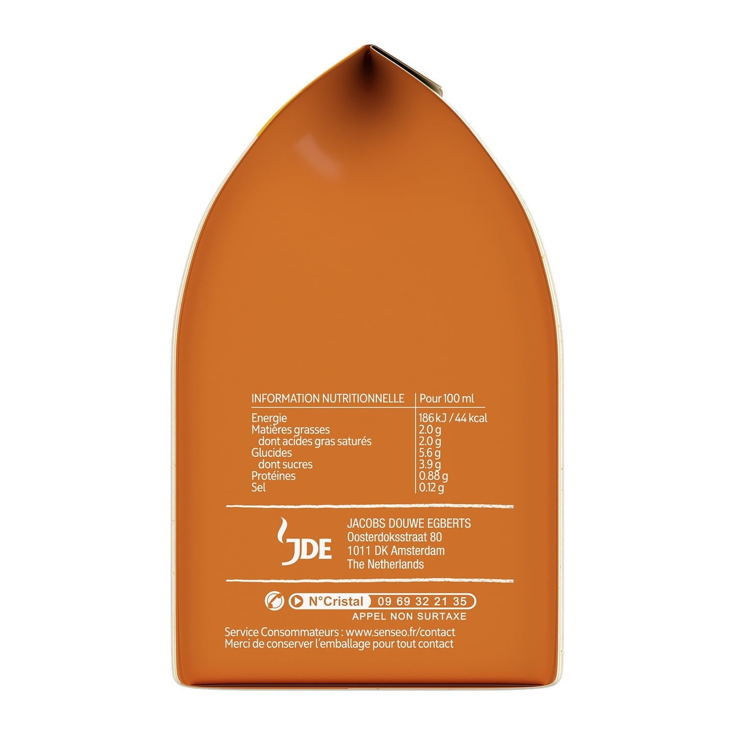 Café Dosettes COLUMBUS Cappuccino Caramel Compatibles Senseo SENSEO 