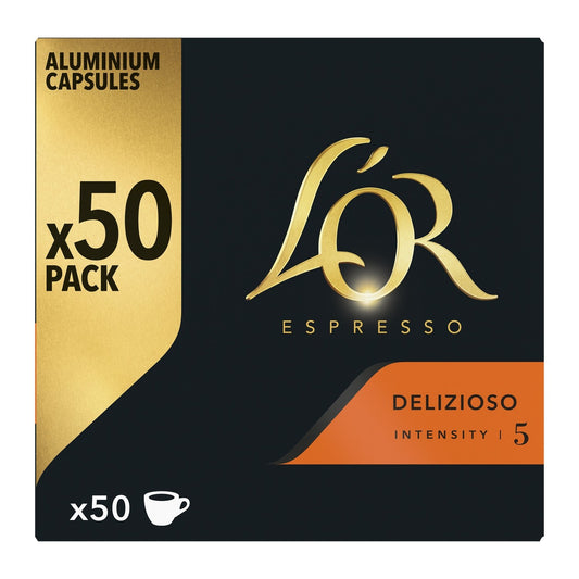 Delizioso Intensity 5 Nespresso Compatible Capsules L'OR