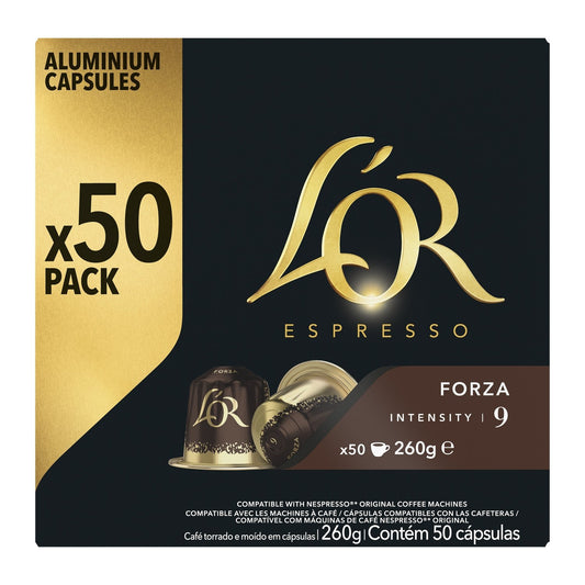 Forza Intensity 9 Nespresso Compatible Capsules L'OR