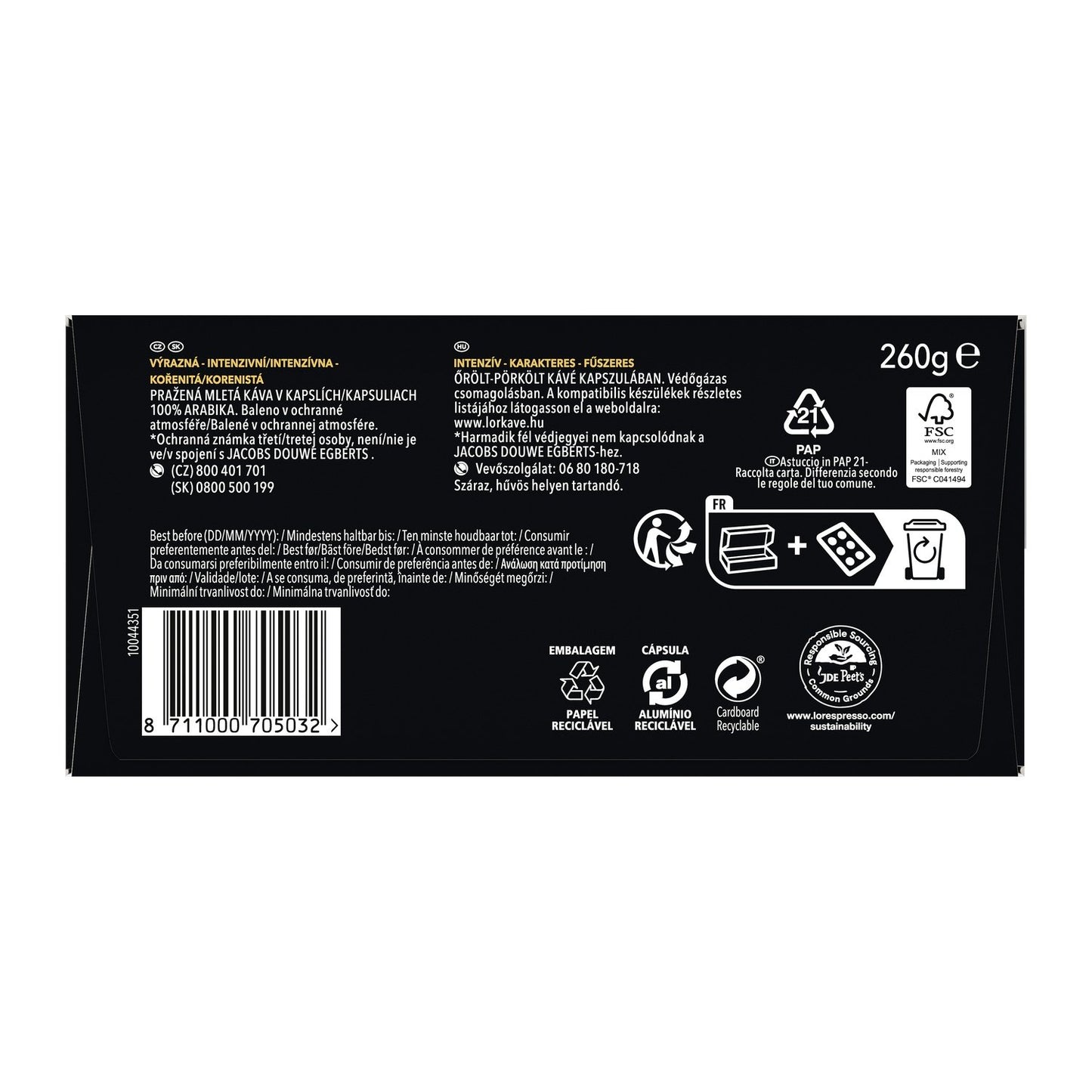 Forza Intensity 9 Nespresso Compatible Capsules L'OR