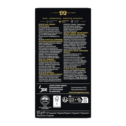 Nespresso Compatible Hazelnut Coffee Capsules L'OR