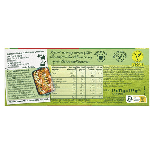 KNORR Mediterranean Vegetable Broth