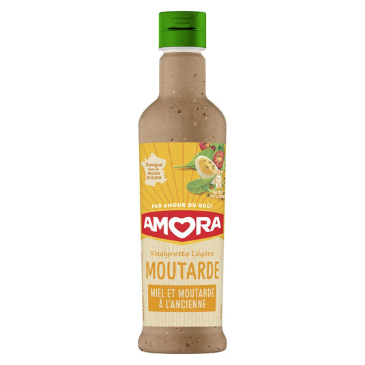 Vinaigrette Légère Moutarde AMORA La bouteille de 380ml