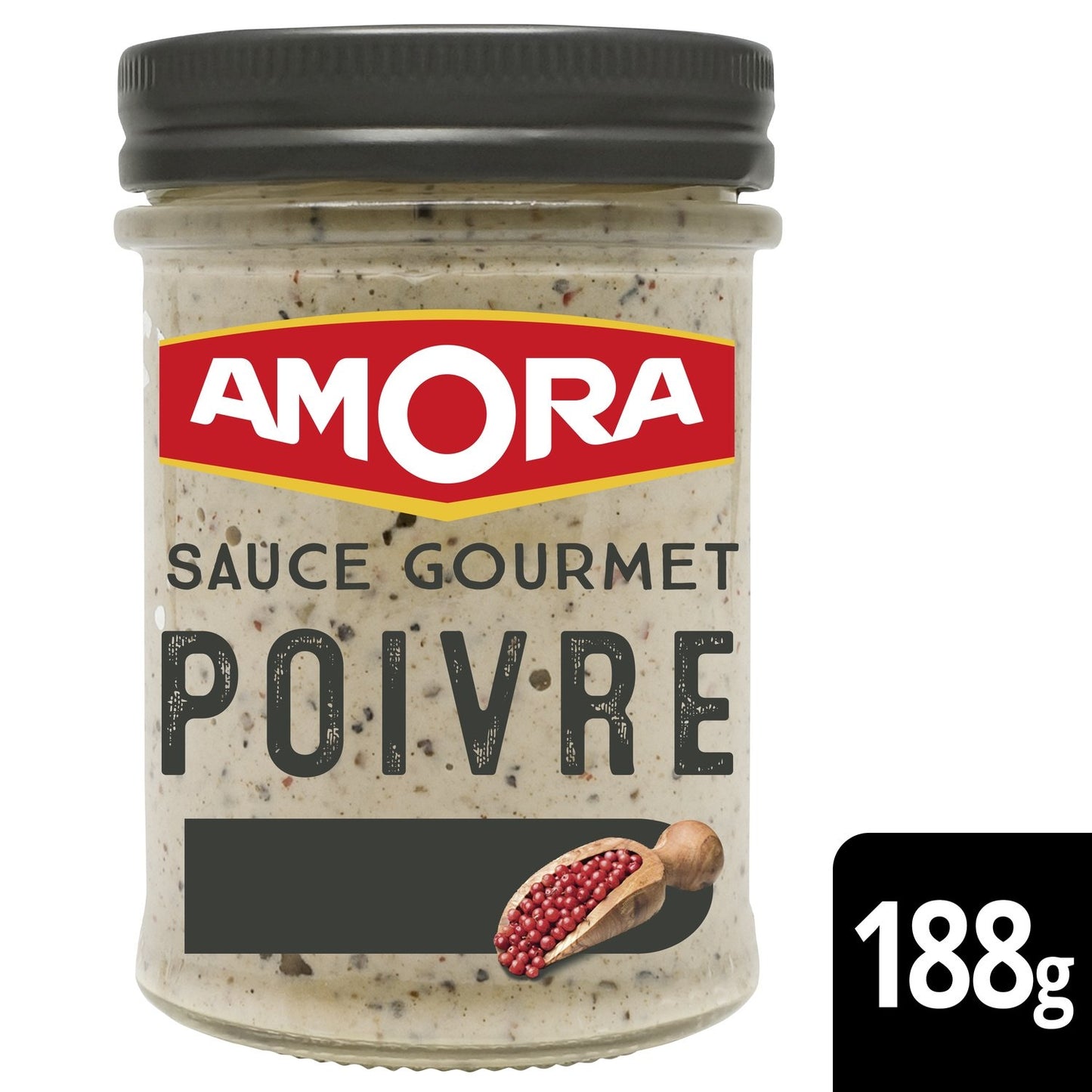 AMORA Cold Sauces with Crushed Pink Berries