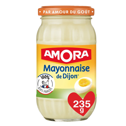 Mayonnaise de Dijon AMORA Le pot de 235g