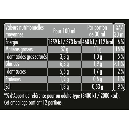 [ANTI-GASPILLAGE] Vinaigrette Légère Huile de Sésame & Sauce Soja Graines de Sésame Torréfiées MAILLE - Date de durabilité minimale : 24/05/2025